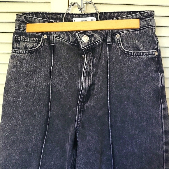 Mango Wide Leg Jeans SIZE 4 - Picture 3 of 3